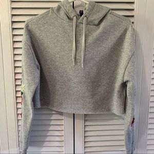 Divided Ladies Crop Top Hoodie